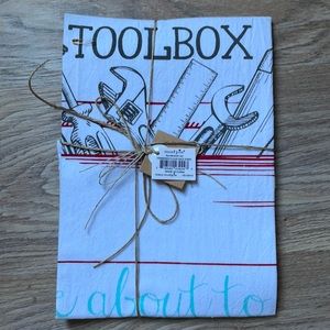 “Hammered” Flour Sack Towel NWT